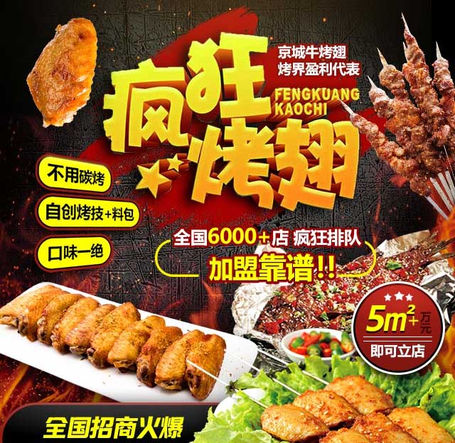 沾化奥尔良烤翅